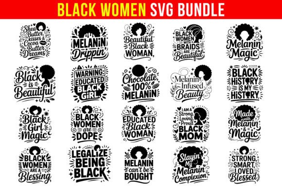 20 Black Women SVG Bundle: A Designer's Embroidery Review