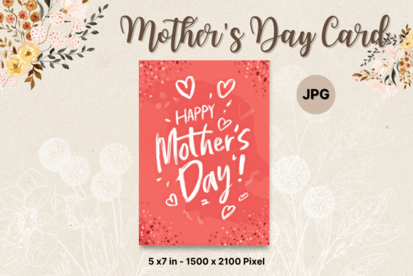 Mother’s Day Card Love MOM Postcard_35: Designer’s Review