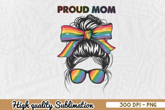 Proud Lgbt Mom Messy Bun PNG: Embroidery Review