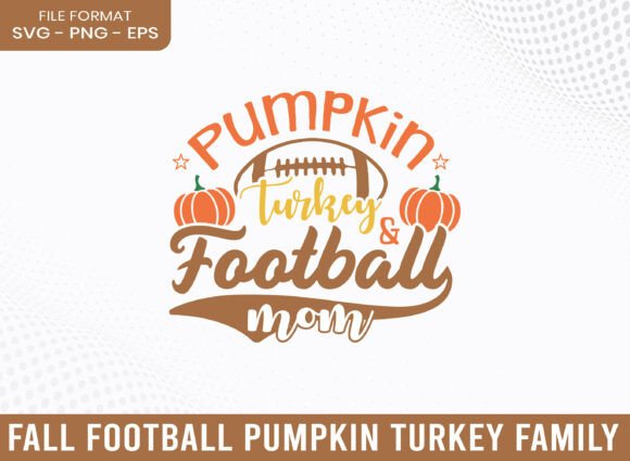 Pumpkin Turkey Football Mom Thanksgiving Embroidery Review