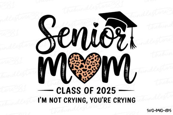 Senior Mom, Class of 2025, Mom T-shirt S