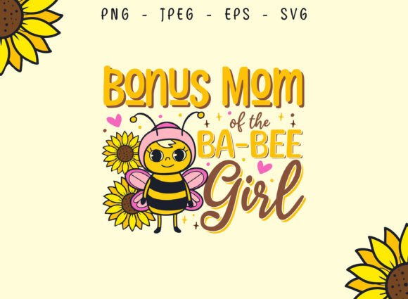 The Bonus Mom of the Baby Bee Girl Cute Bee: A Design Review